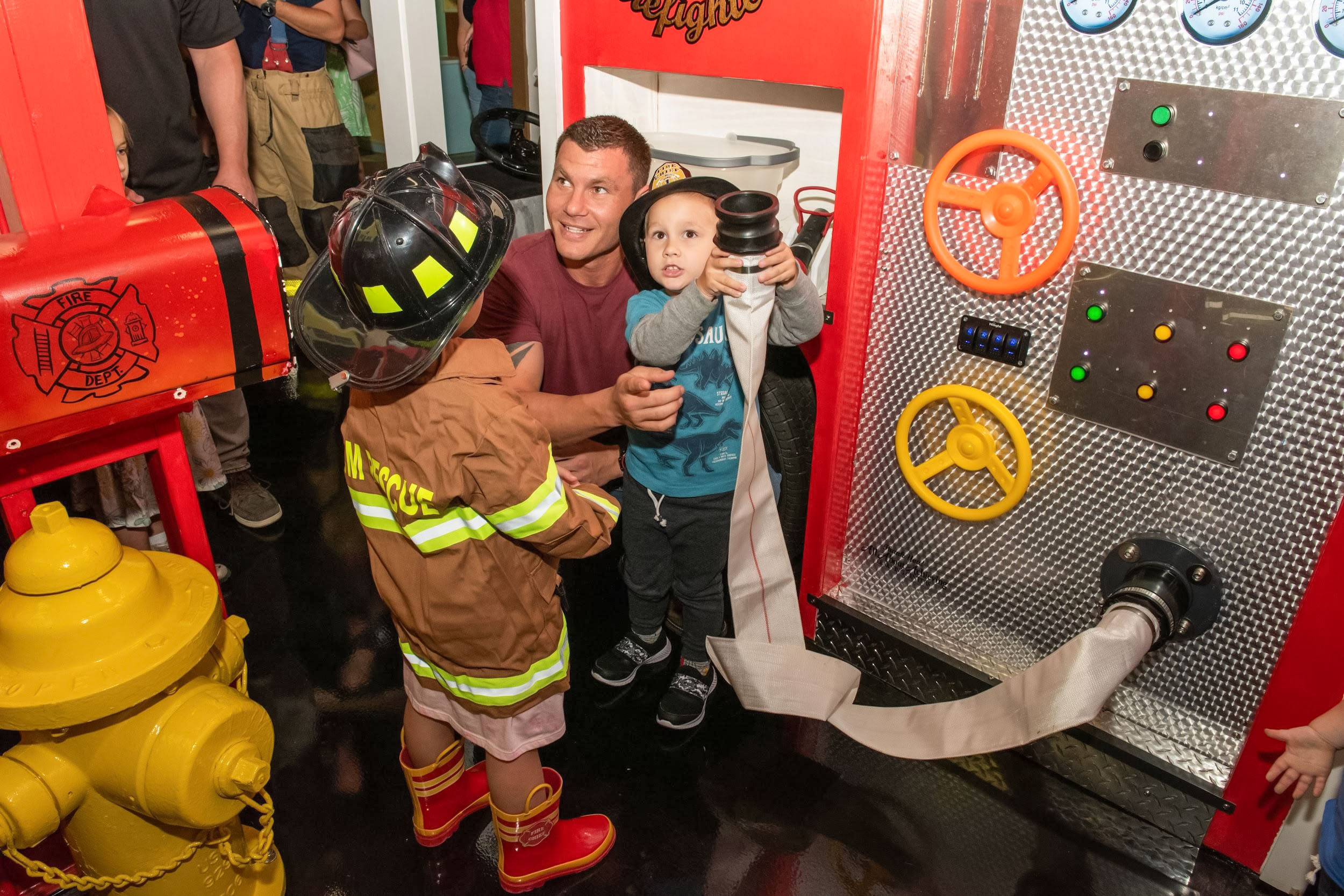 NEW Fire Station Exhibit: Learning the Roles for our Local Heroes – The Children’s Museum of the Treasure Coast